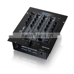 Premium DJ Audio Mixer MIX3 USB thumbnail-1