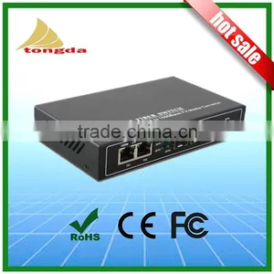 Gigabit Ethernet Optical Fiber Switch 1000Mbps 2 Rj45 Ports & 4 Sfp Sockets thumbnail-1