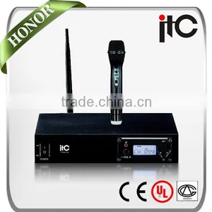 ITC T-531A 1 Channel UHF Wireless Handheld Cordless Microphone thumbnail-1