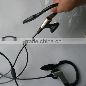 Ear Hook Earbud for Mobile Phone , Ear Hook Earbud for Iphone 6 With Mic for Wholesales thumbnail-1