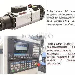 Imported Straight-line Guide Rails CNC Router CNC Wood Working Engraving Machine thumbnail-6