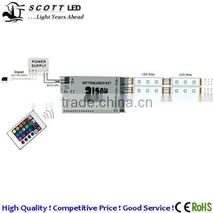 5-24v 3 Channel Led Strip Music Controller for Digital Led Strip thumbnail-1