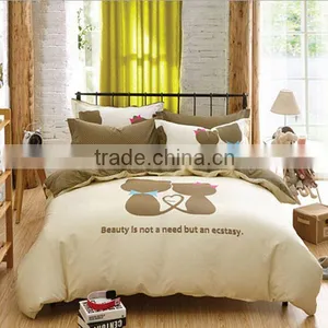 100% Best Cotton Fashion Reactive Printing China Supplier Bedding Sets thumbnail-1