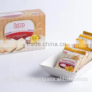 DELICIOUS TASTE - LIPO EGG 100G/BOX CREAM COOKIES thumbnail-1
