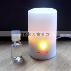 2015 Hot Candle Shape Dimmable Yellow Led Light Mini Aroma Diffuser thumbnail-1