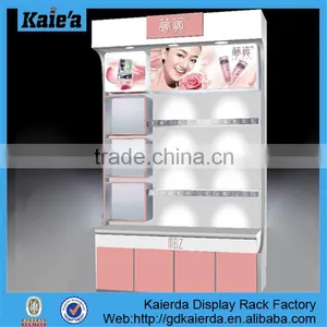 Fashionable Cosmetic Display Stand Design Wood Display Table Shop for Sale thumbnail-3