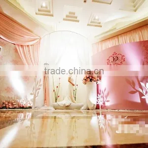 Wedding Stage Backdrop Used Stage Curtains for Sale thumbnail-1