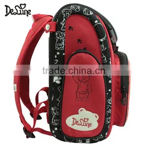 600D Girls School Bags for Kids Cartoon Bear School Backpack thumbnail-3