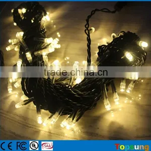 Durable 100 Led 12v Led String Lights Outdoor Warm White for Decoration thumbnail-2
