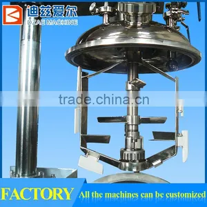 500L High Quality Vacumn Emulsifying Mixer for Cosmetic Cream thumbnail-1