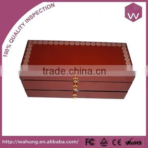 Top Grade Polishing Wooden Cigar Packaging Box for Sale thumbnail-5