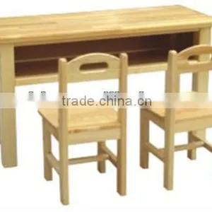 CE Certficated Fireproofing Wooden KidsTable And Chairs For Nursery BH15105 thumbnail-1