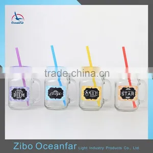 Decal Design Bulk Juice Glass Mason Jar Wholesale Market Custom Mason Jars For Sale thumbnail-2