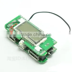 DIY Mobile Power Supply Module DC3v 5v to Dc5v Step up Boost Power Supply Module 2A With LED and LCD Screen thumbnail-1