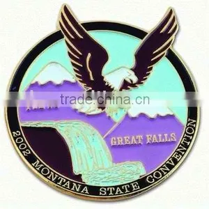Die Struck Soft Enameled Pin Badge thumbnail-1