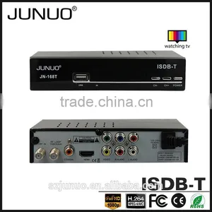 JUNUO Shenzhen Manufacture OEM Quality FTA HD Mpeg4 Digital Terrestrial tv Decoder Set Top Box Isdb-t Philippines thumbnail-6
