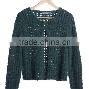 Ladies Soft Winter Short Cardigan Turkish Knitwear Supplier in Turkey Ladies Women Sweater Pullover Dress Manufacturer in Turkey thumbnail-2