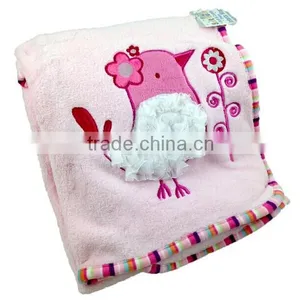 Personalised Baby Fleece Animal Blankets - Butterfly and Bear thumbnail-6