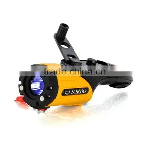 Hottest Ingenuity Powerful Multifunction LED Car Flashlight Work Light With Hammer & Cutter thumbnail-3