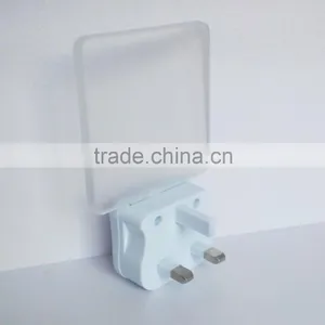 Sensor LED Night Light Lamp 0.5W Blue Led, Clear Panel thumbnail-3