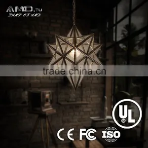 Antique Ancient Style Lamp Resin Glass Material Lighting Pendant Light thumbnail-3