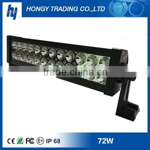 72w Lens Led Light Bar 4d Bar Lights , 13.5inch Lens Led Light Bar Dual Row for Automotive Lamps thumbnail-2