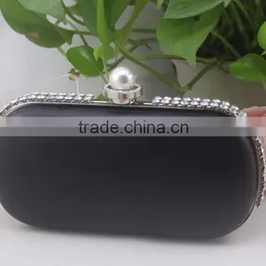 High Quality Jeweled Metal Box Frames Elliptic Clutch Bag Frame thumbnail-3