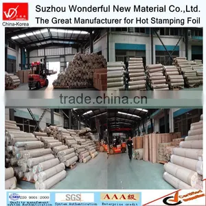 Real Factory Good Quality Large Stocks of Hot Stamping Foil for Fabric thumbnail-1