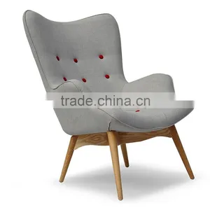 L007 Grant Featherston Contour Lounge Chair With Ottoman thumbnail-3