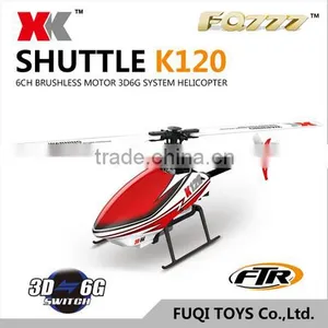 China Factory XK 6CH 3D 6G System rc Helicopter Toys Brushless Motor rc Helicopter thumbnail-1