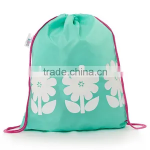 Promotional 190T Polyester Shoes Drawstring Bag thumbnail-2