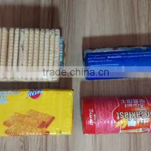 Horizontal Envelope Type Biscuit on Edge Wrapping/Packing Machine thumbnail-4