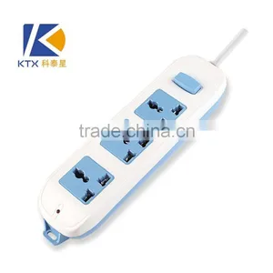3 Ways Wall Mounting Universal Switch Extension Lead Socket thumbnail-1
