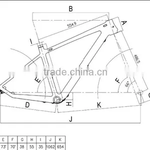 China OEM Carbon Frame Bike Race Road Bicycle Carbon Fiber Frame thumbnail-3