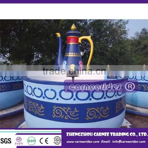Carnival Equipment , Rotary Coffee Cups Rides Family Amusement Carnival Equipment thumbnail-4