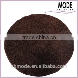 Round Shaggy Thick Polypropylene Carpet thumbnail-1