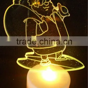 Hot Selling Led Gift Night Light Santa Light for Christmas,led Table Light,led Christmas Gift Light thumbnail-1