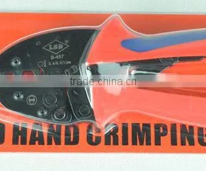 CE ROHS Experience Production for 10years LSDgood Qutails Pliers S-457 4C,5,7C Cable Ratchet Hand Crimping Tools thumbnail-2