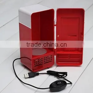 Mini USB Fridge Refrigerator / Usb Cooler Fridge / Desktop Mini Refrigerator thumbnail-5