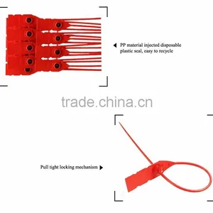 Red Colour Plastic Seals, Security Seal thumbnail-2