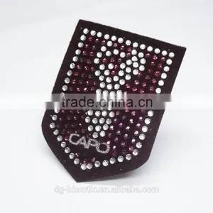 Microfiber Patch With Shiny Stones thumbnail-1