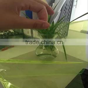 2016 Best Sale Transparent Colorful Flourescent Pvc Film for Advertising Sign thumbnail-3