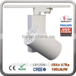 High Quality Good Driver LED Track Rail Light CRI90 CRI 97 100Lm/W With CREE COB thumbnail-4
