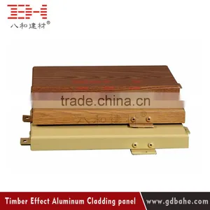 Advantage Price Wood Grain Aluminium Cladding Exterior Wall Cladding Tiles Price thumbnail-4