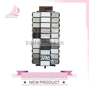 Mosaic Tile and Mable Stone Iron Display Stand thumbnail-1