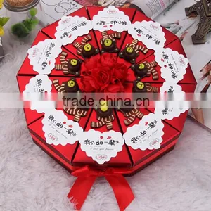 High Quality Custom Cardboard Paperboard Party Favour Boxes for Weddings thumbnail-4
