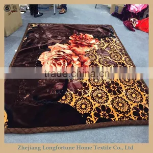 Manufactory Walmart China Home Textile Wholesale Satin Adult Blanket thumbnail-5