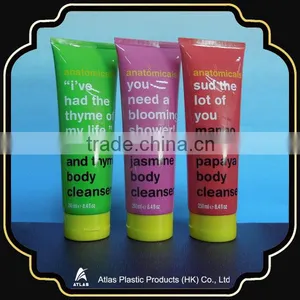 D50 250ml Body Cleanser Plastic Cosmetic Tube thumbnail-1