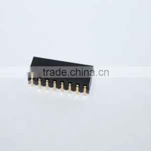 2.54mm Double Row Bottom Entry Female Header 8 Pin thumbnail-2