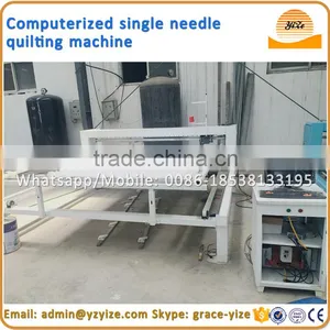 Computerized Single Needle Long Arm Quilting Machine Can Connect USB thumbnail-1